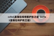 cctv1直播在线观看护航之道（cctv 1直播在线护航之道）